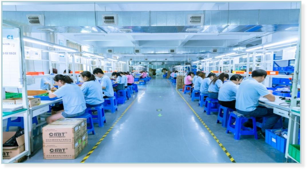 Shenzhen Connection Electronic Co., Ltd chaîne de production de fabricant